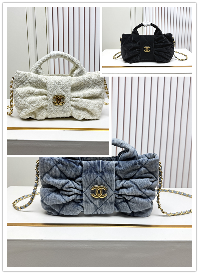 シャネル ベルベットボウタイバッグ｜デザイン＆スタイル完全解析｜多様な素材で魅せる現代のエレガンス