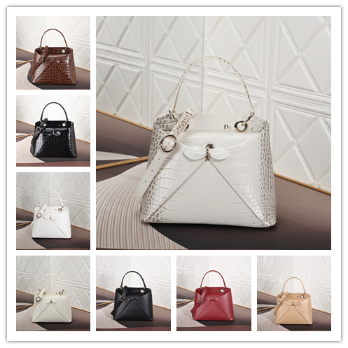 ディオール 春夏ショー リボンハンドバッグ｜新規シルエット×豊富カラー｜誇張とエレガンスの絶妙バランス｜秀場直送の美しさ