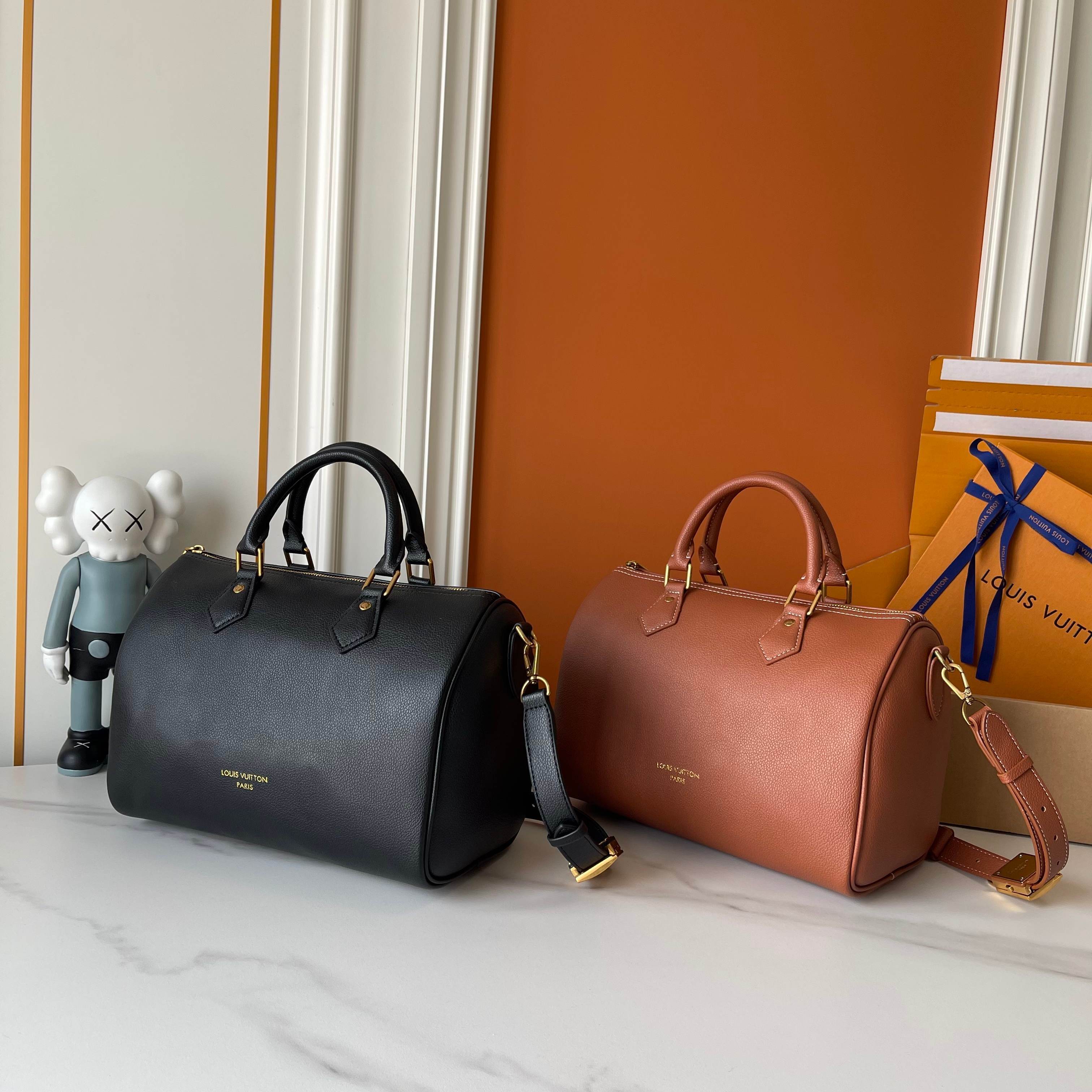 ルイ・ヴィトン Speedy Soft 30 バッグ：ソフトカーフ革の柔らかさとロウキーな美しさが織りなす旅のパートナー