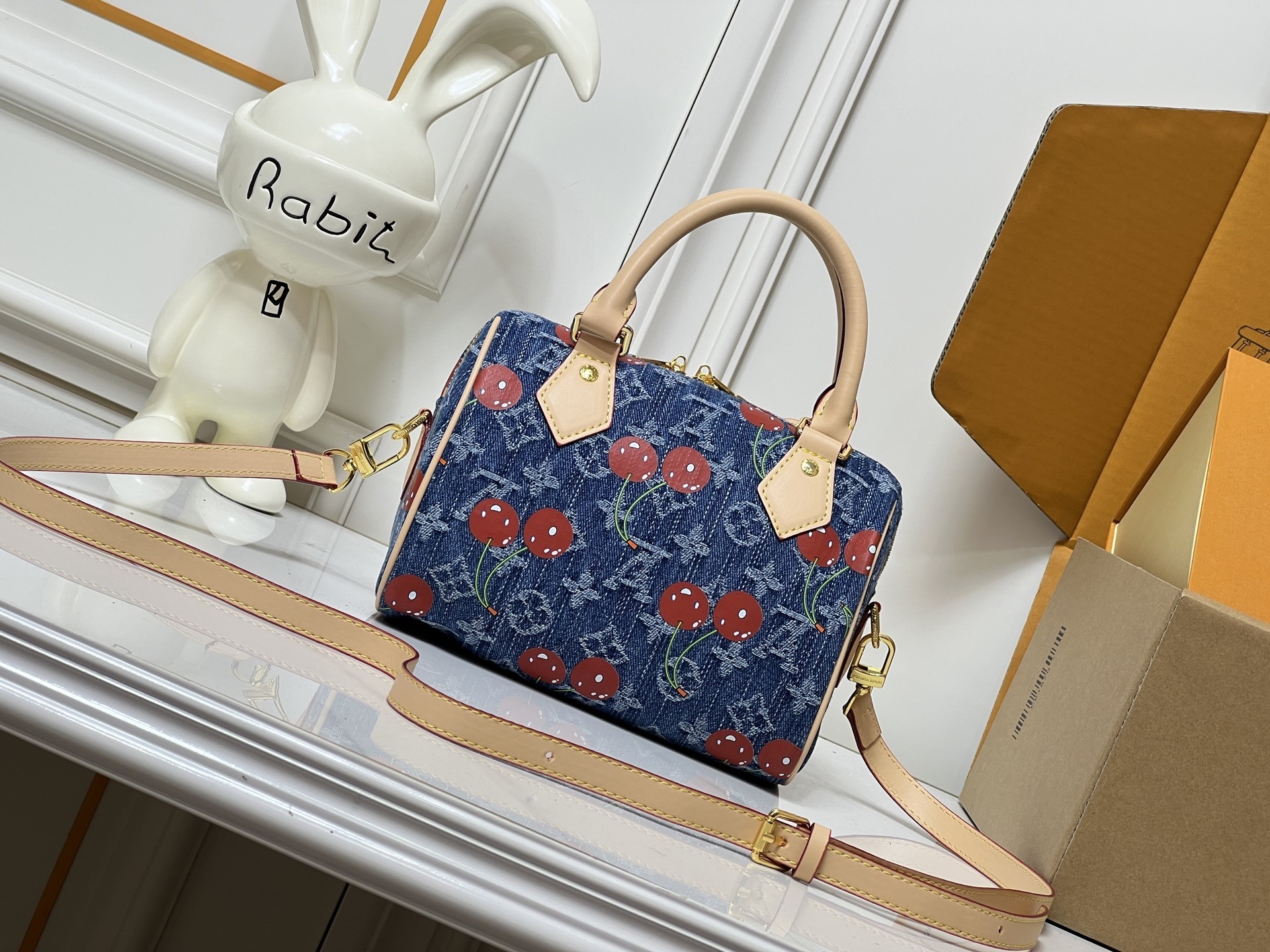 ルイ・ヴィトン スピーディ 20 バンドゥリエール モノグラム マルチカラー ルイ・ヴィトン × 村上隆 復刻モデル