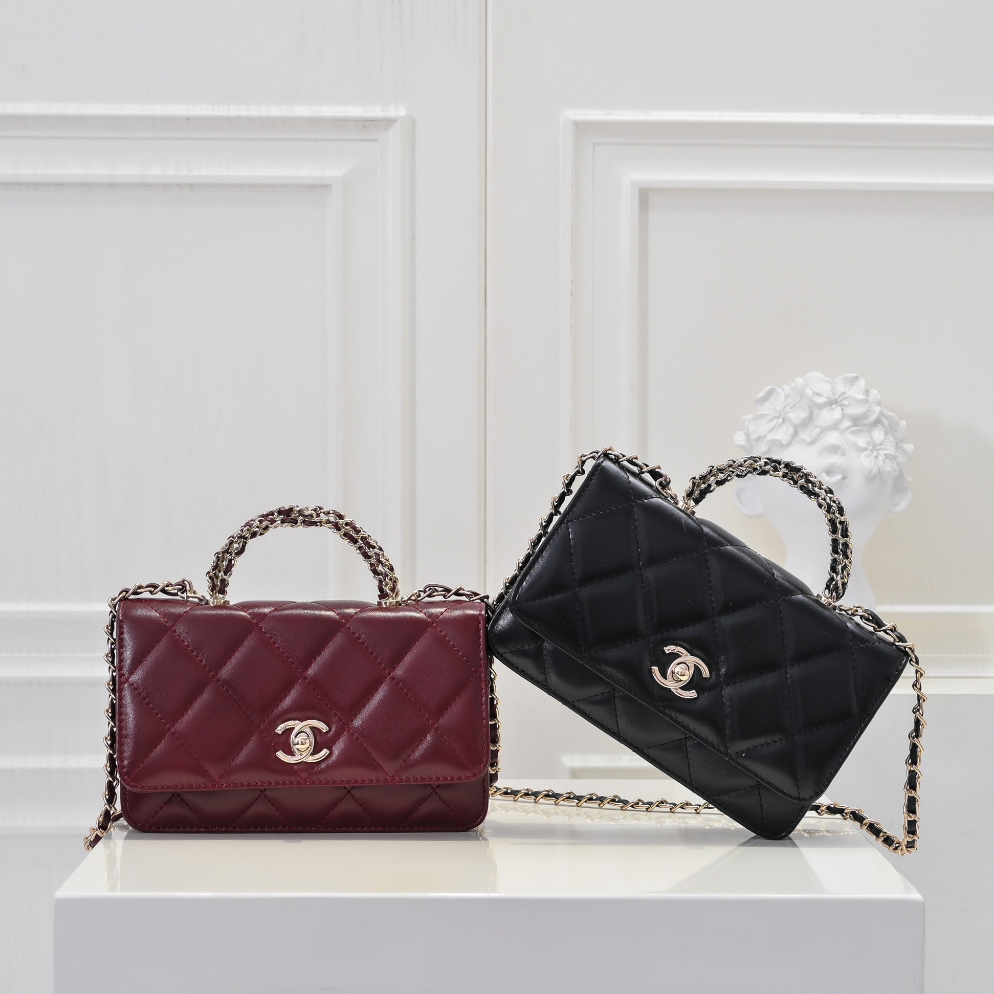 シャネル 24B コレクション ラージ WOC (ウォレット・オン・チェーン)