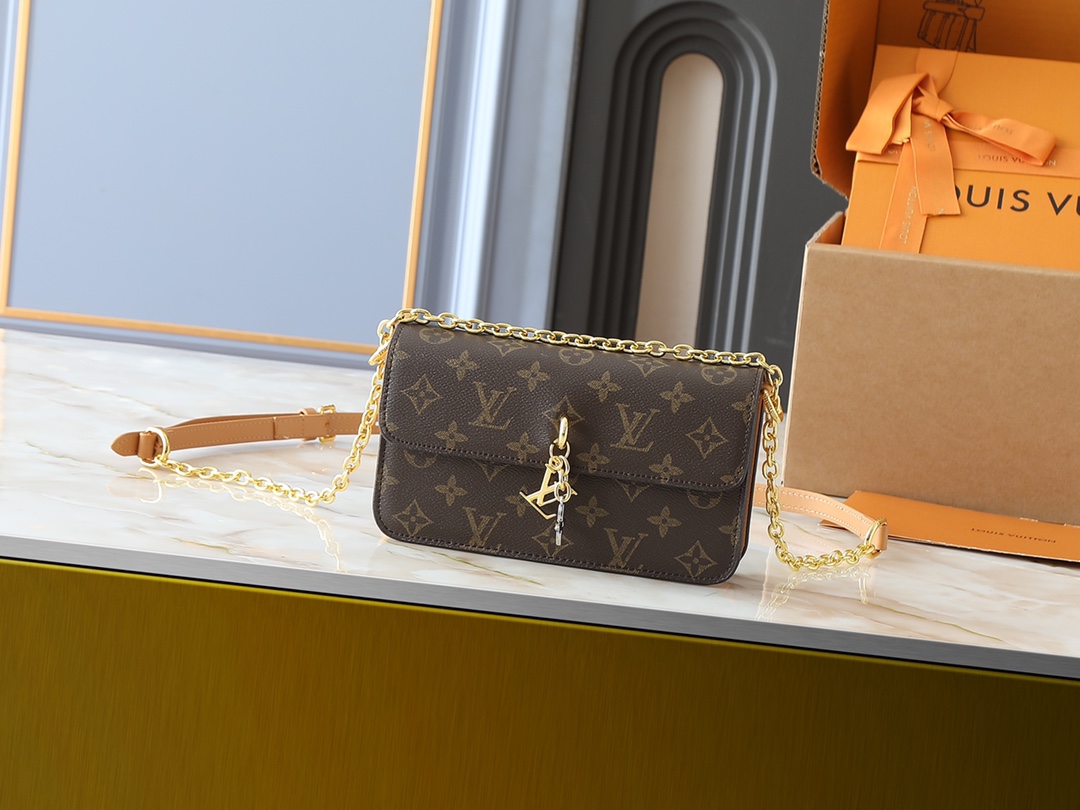 ルイ・ヴィトン LV Bloom Wallet On Chain