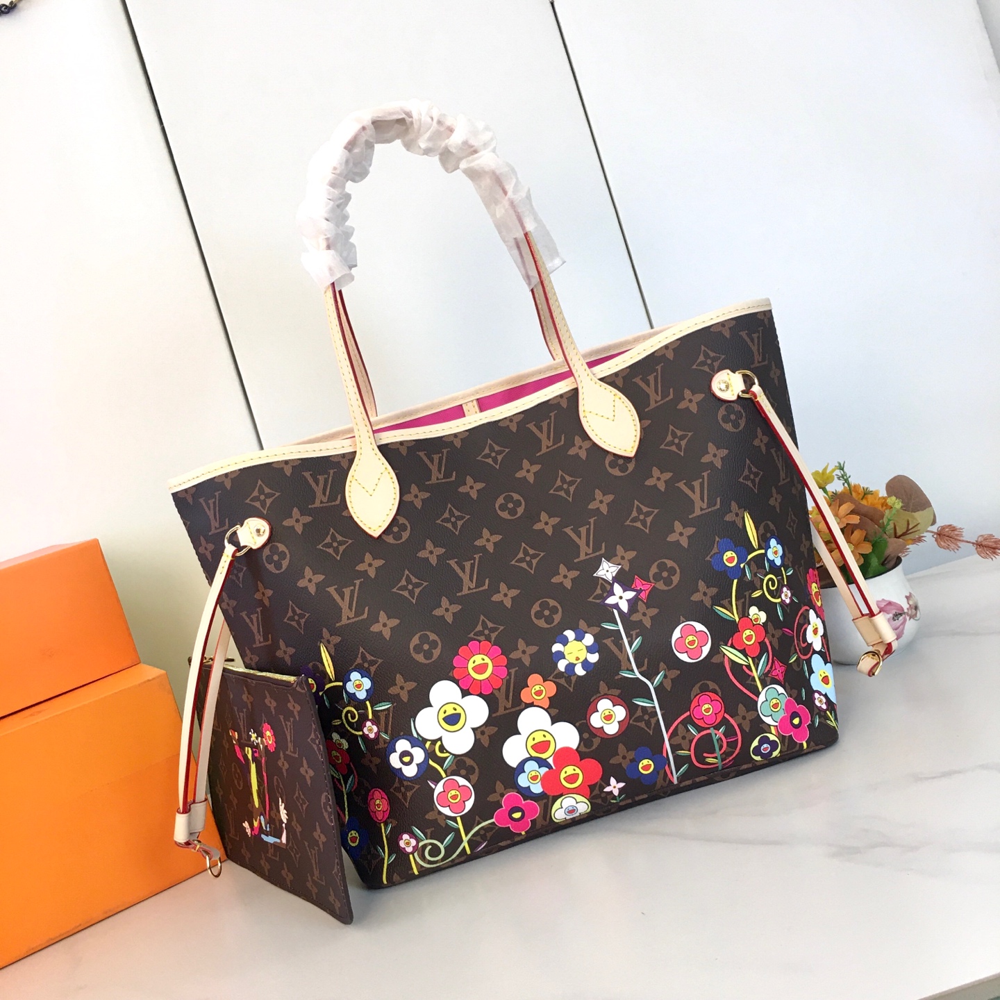 LOUIS VUITTON Neverfull MM トートバッグ