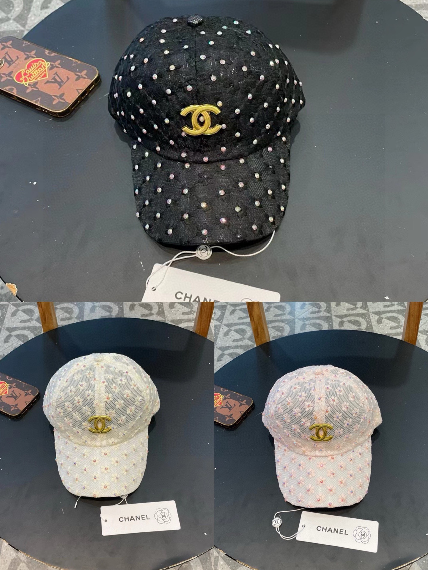 シャネル 2025年夏新作「レース刺繍バンダナキャップ」 【プレミアムライト×極上スタイリッ