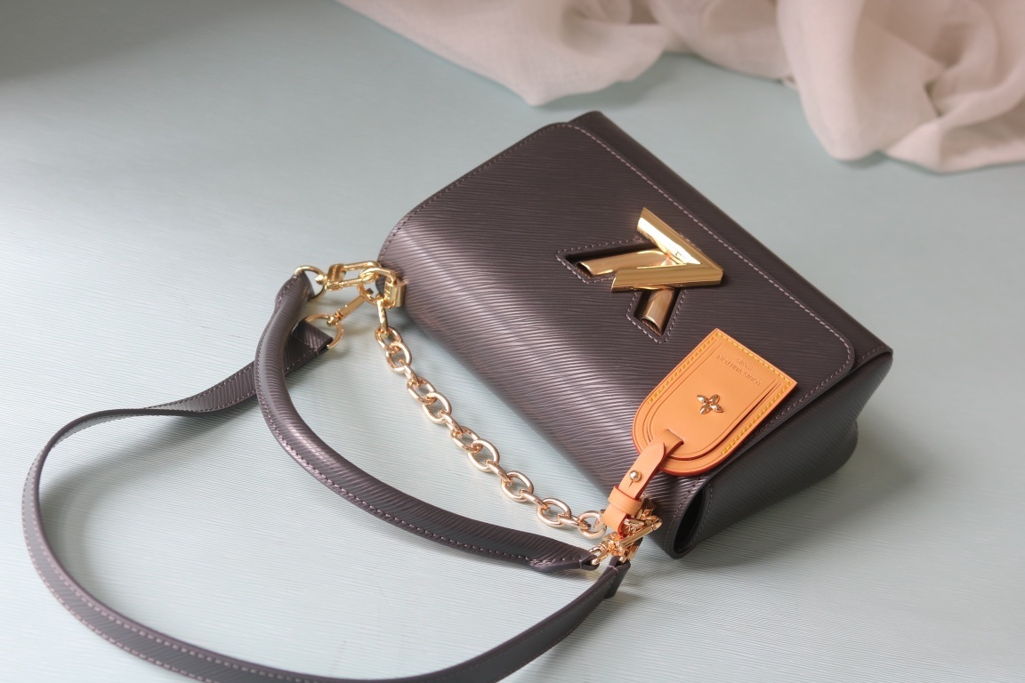 ルイ・ヴィトン TWIST MM バッグ 50510​​ 「Epi圧紋革×ツイストロック、洗練された構造美と実用性の融合」