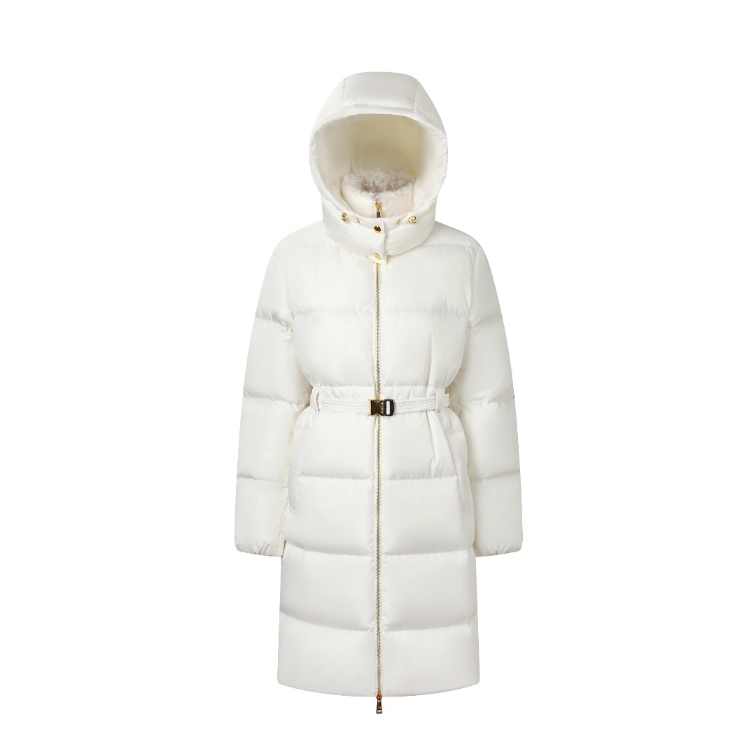 モンクレール 長款コーデュロイダウンジャケット​​ ​​【高品質90%白ダウン搭載 × ストレッチ構造で極上の防寒性】