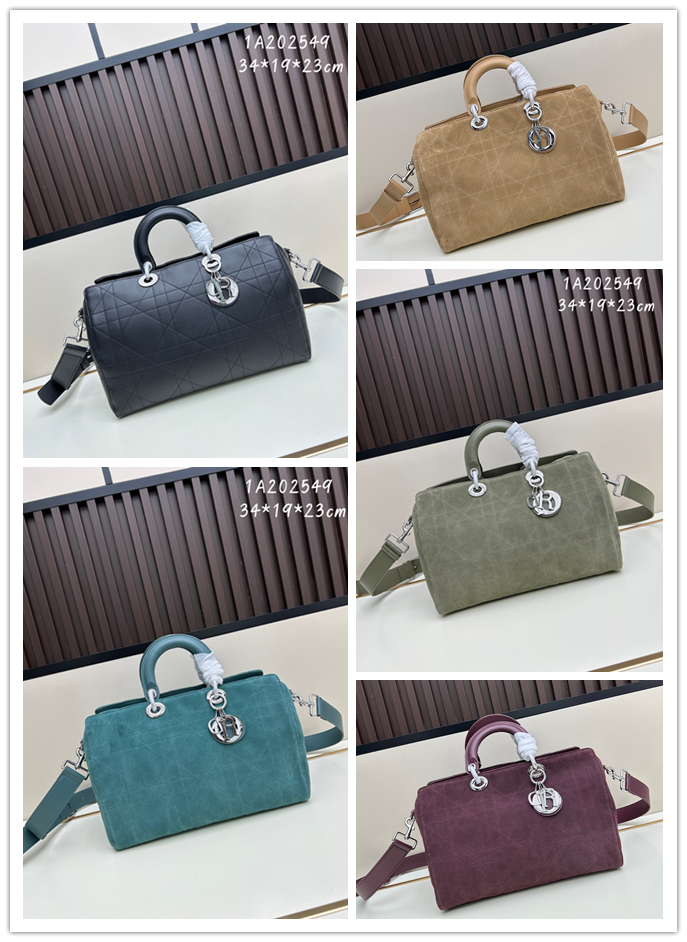 【DIOR（ディオール）Toujours シリーズ トラベルバッグ】 —— 超大ダイヤモンドキルティングと柔軟な構造が叶える「旅を彩るモダンな相棒」——