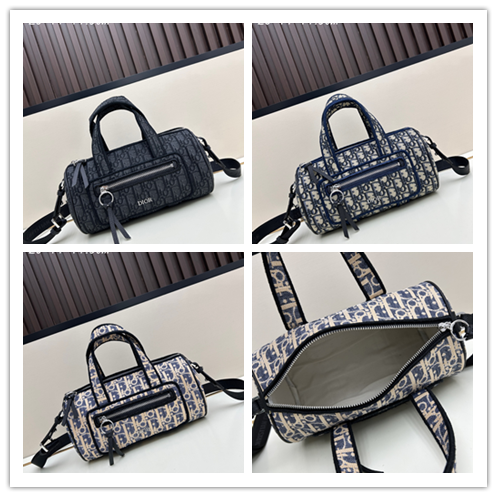 【DIOR（ディオール） ジッパーメッセンジャーバッグ】 —— 2025年秋季メンズコレクション新作「ファッショナブルなディテールとクラシックなフォルムが融合したモダンアイコン」——