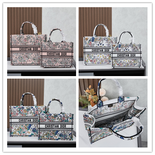【DIOR（ディオール）ブックトート】 —— アートコラボレーションが生む「レトロな魅力を秘めた收藏級トートバッグ」——